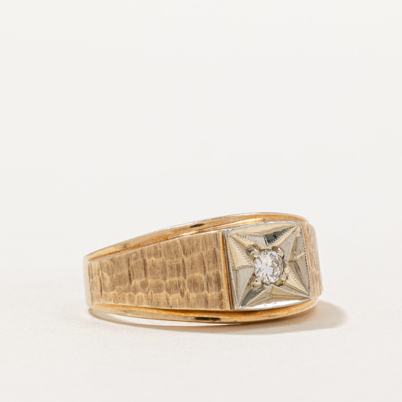 Illusion Set Diamond Ring | 0.10ct | SZ 9.75 |