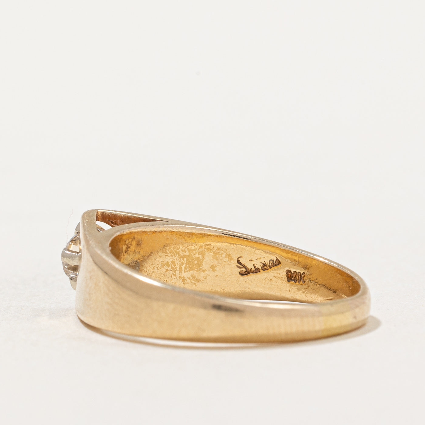 Diamond Tapered Ring | 0.15ct | SZ 7.25 |