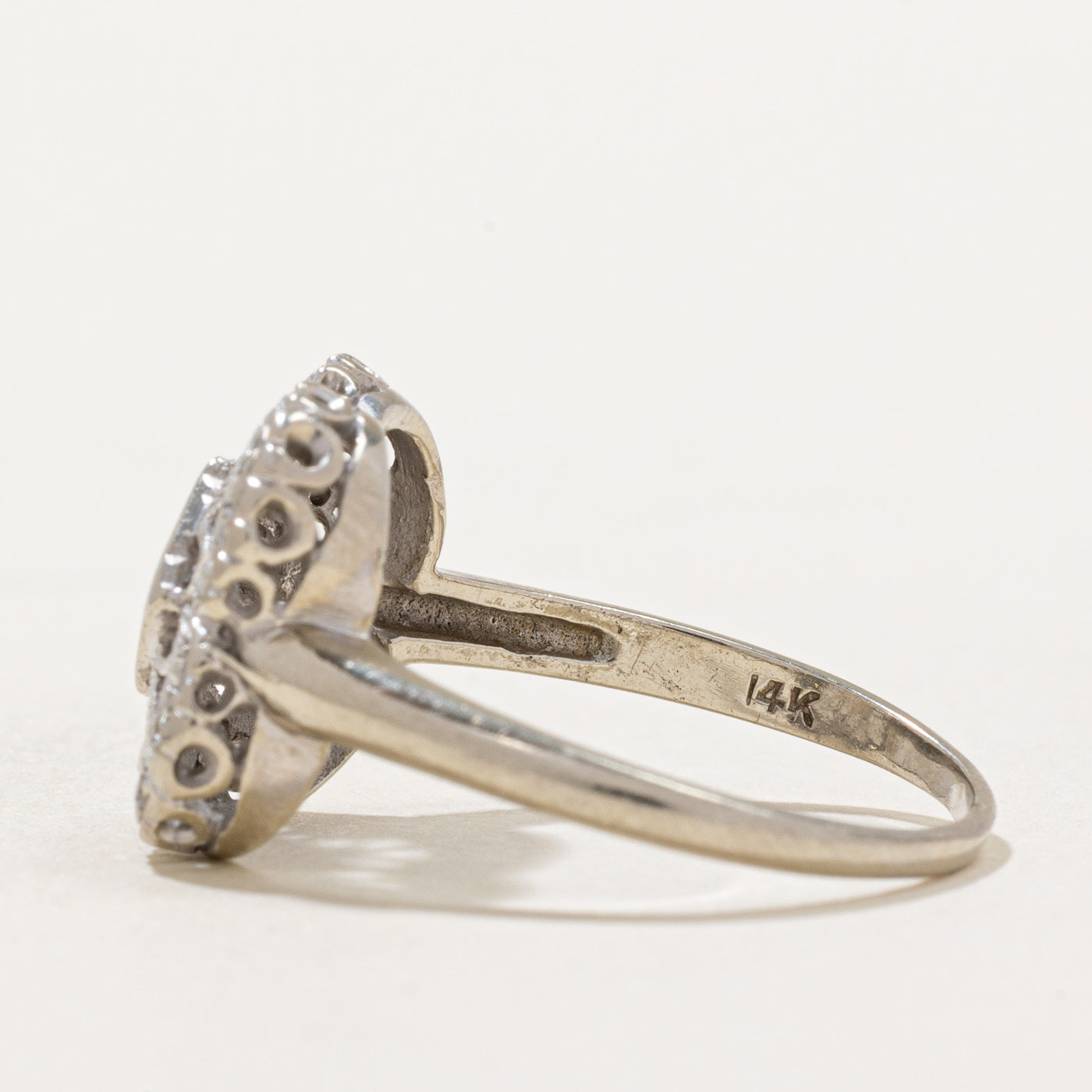 Diamond Lattice Ring | 0.15ctw | SZ 8.5 |