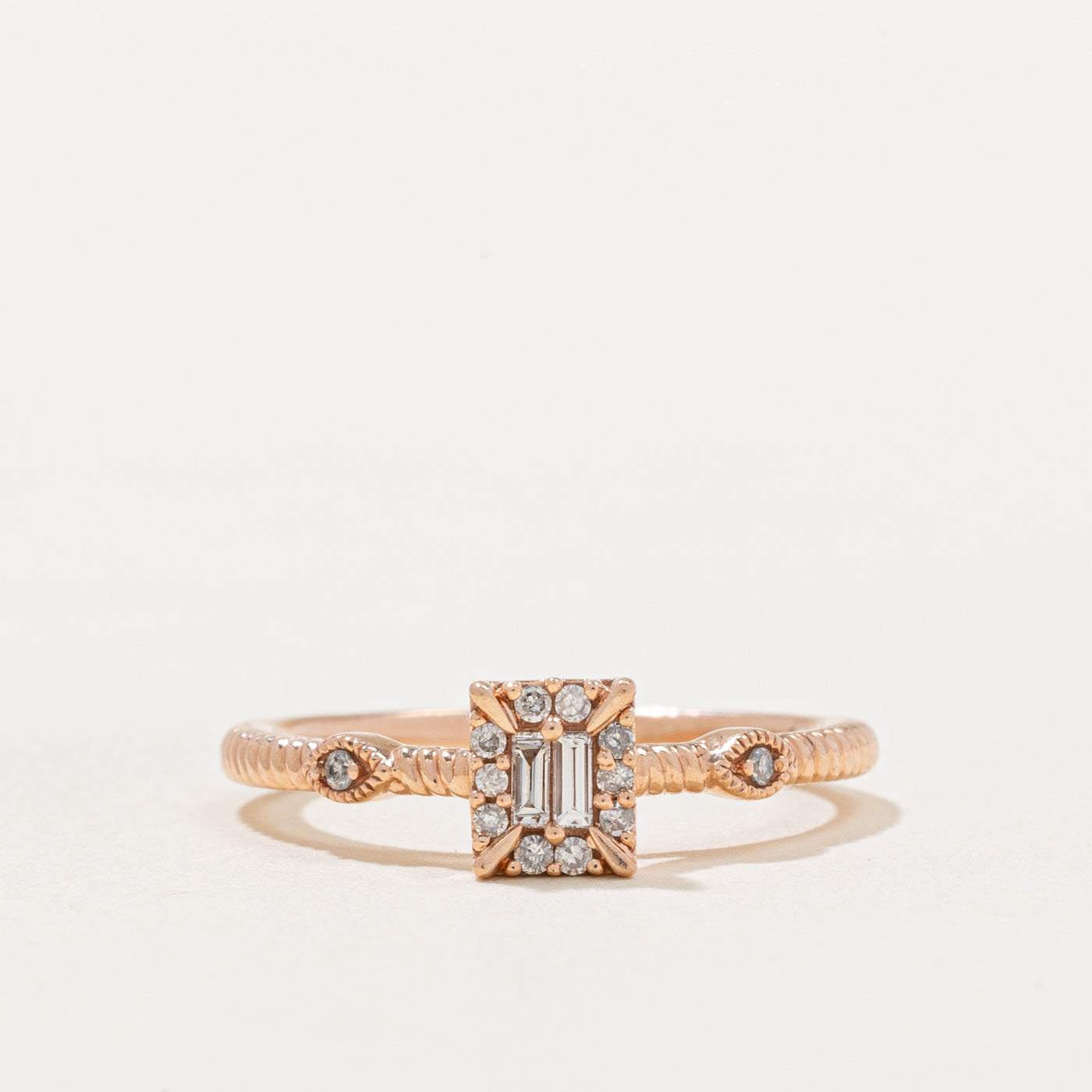 Multi Cut Diamond Ring | 0.10ctw | SZ 5.25 |