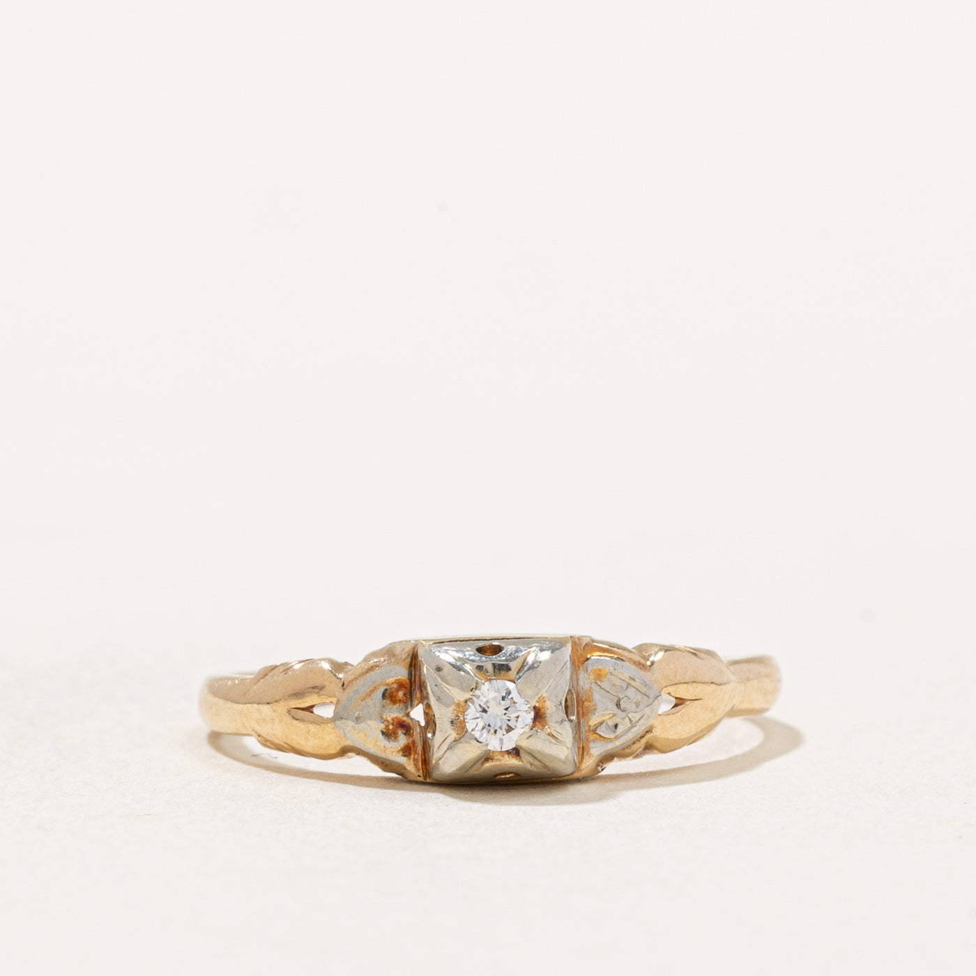 Vintage Diamond Ring | 0.03ct | SZ 5.5 |