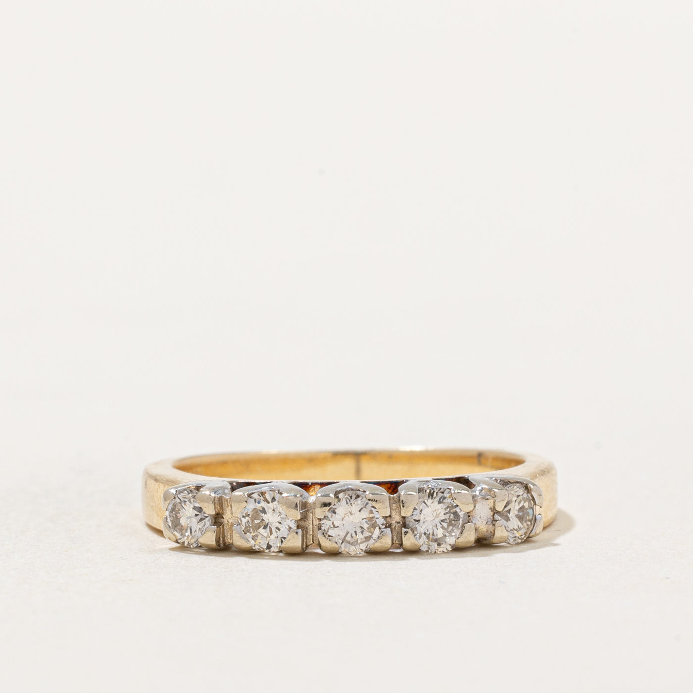 Diamond Five Stone Ring | 0.44ctw | SZ 6 |