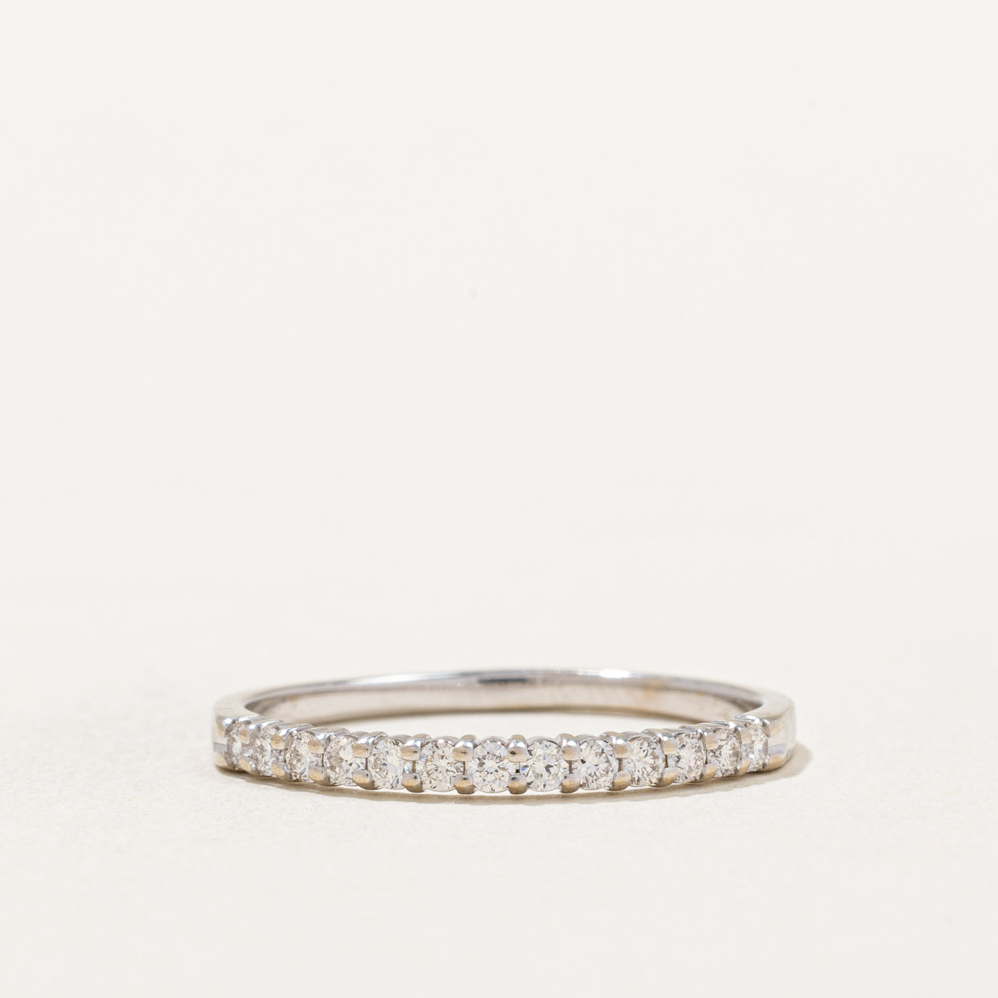 Semi Eternity Diamond Band | 0.26ctw | SZ 8.25 |