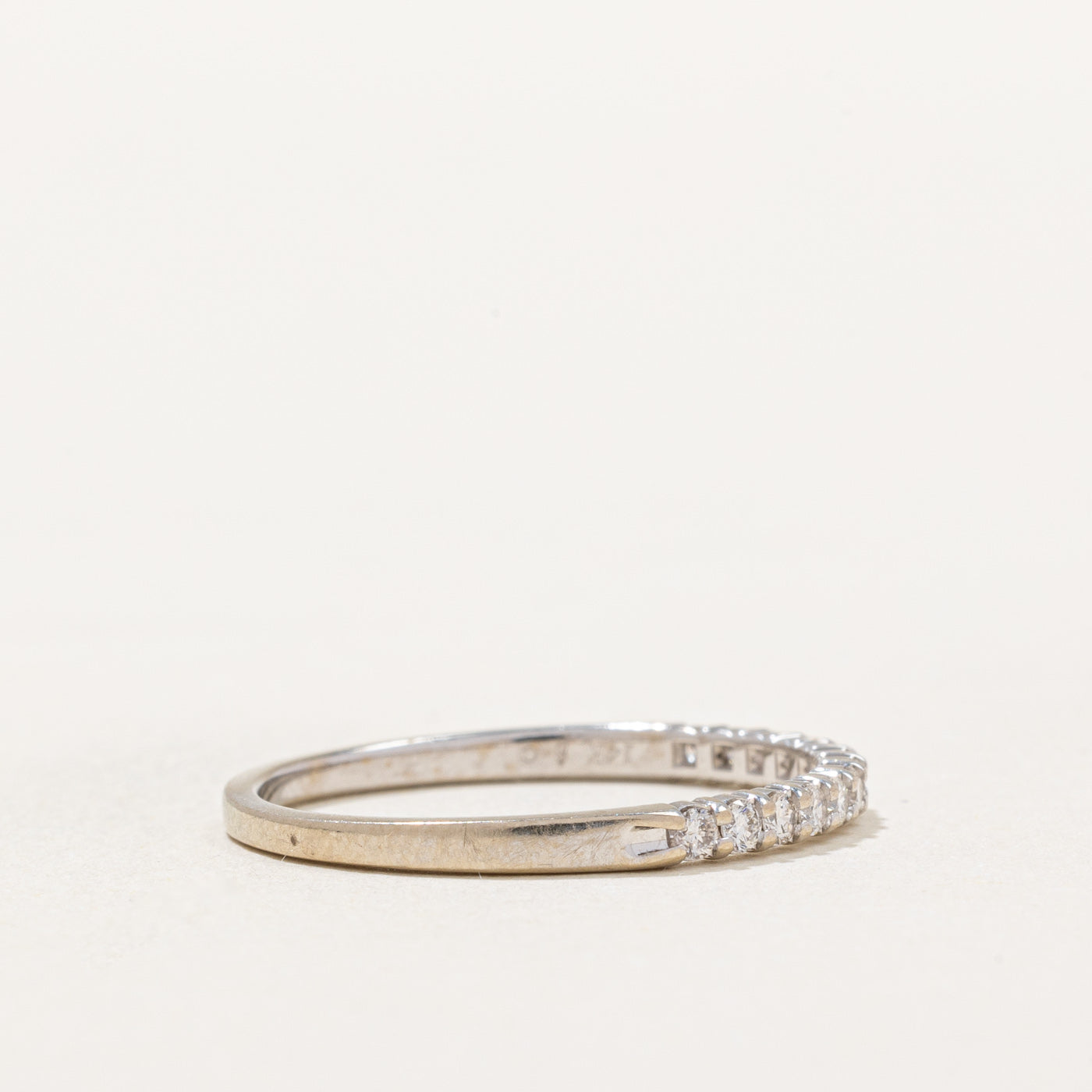 Semi Eternity Diamond Band | 0.26ctw | SZ 8.25 |
