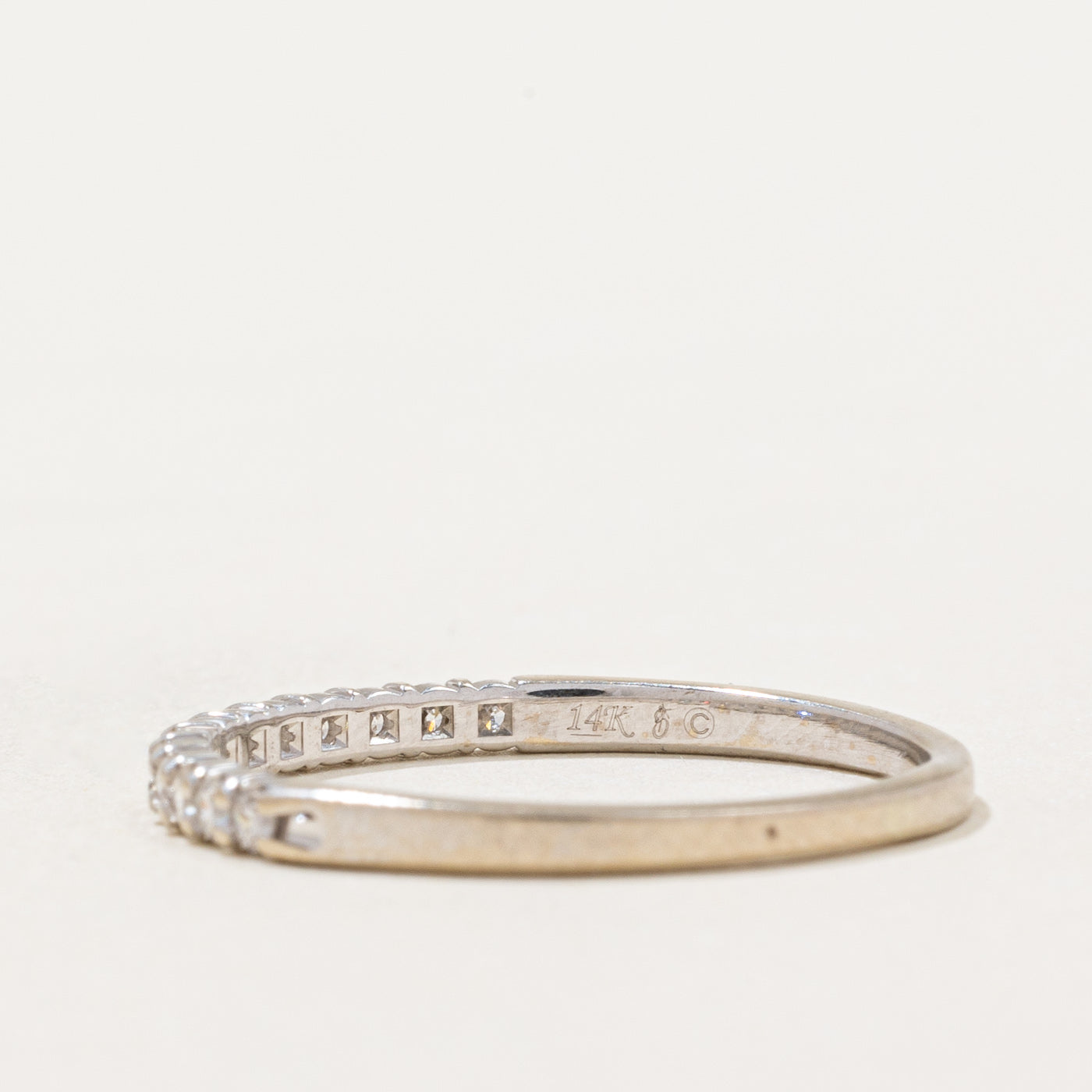 Semi Eternity Diamond Band | 0.26ctw | SZ 8.25 |