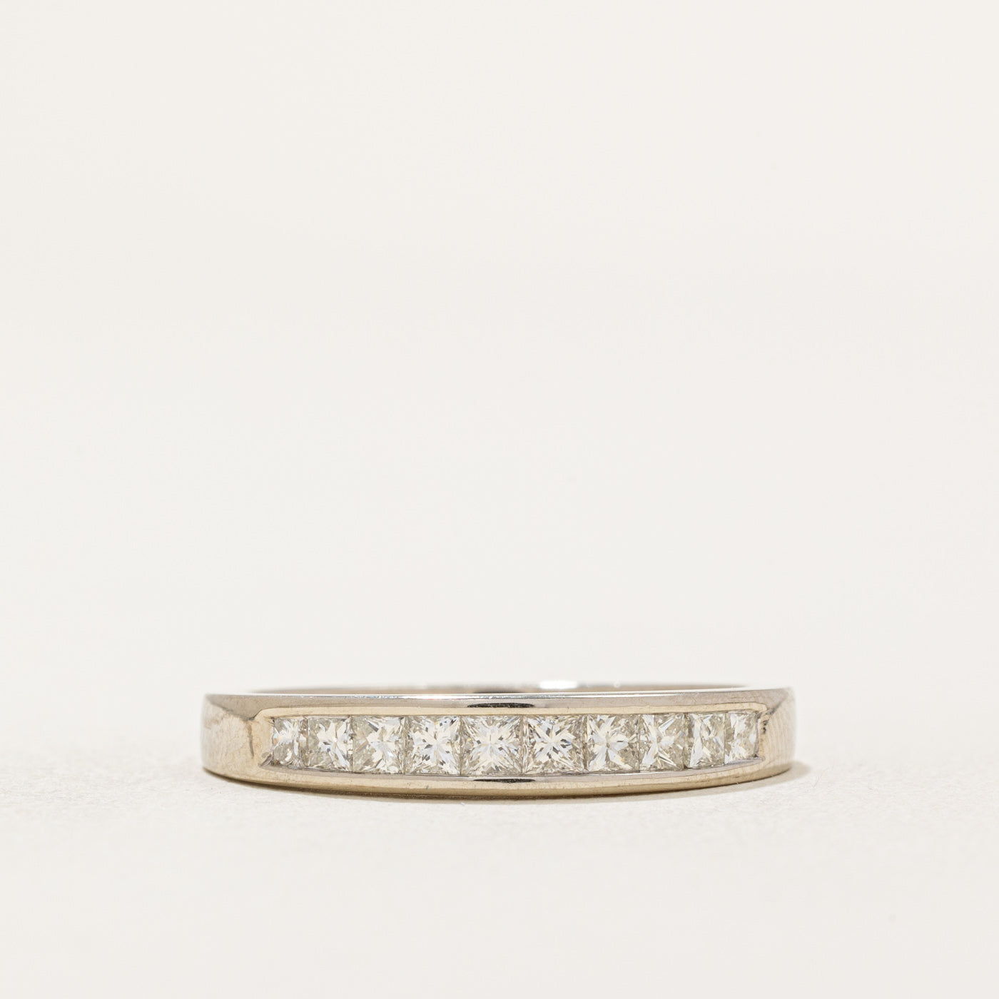 Princess Cut Semi Eternity Diamond Ring | 0.47ctw | SZ 7