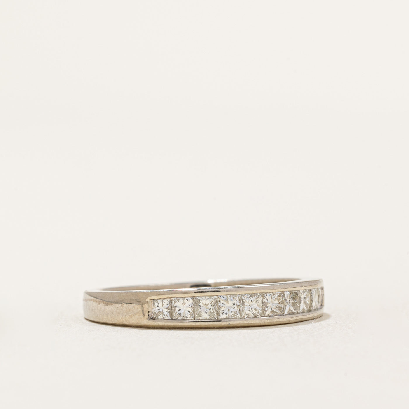 Princess Cut Semi Eternity Diamond Ring | 0.47ctw | SZ 7
