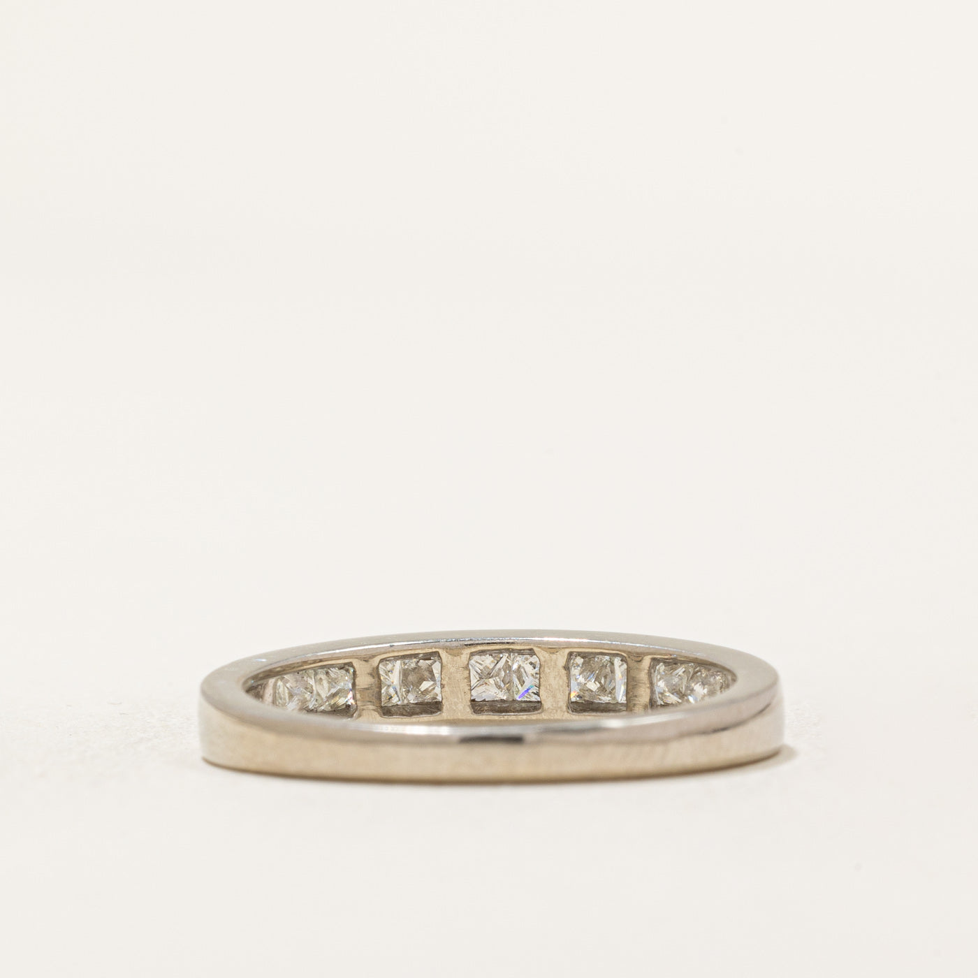 Princess Cut Semi Eternity Diamond Ring | 0.47ctw | SZ 7