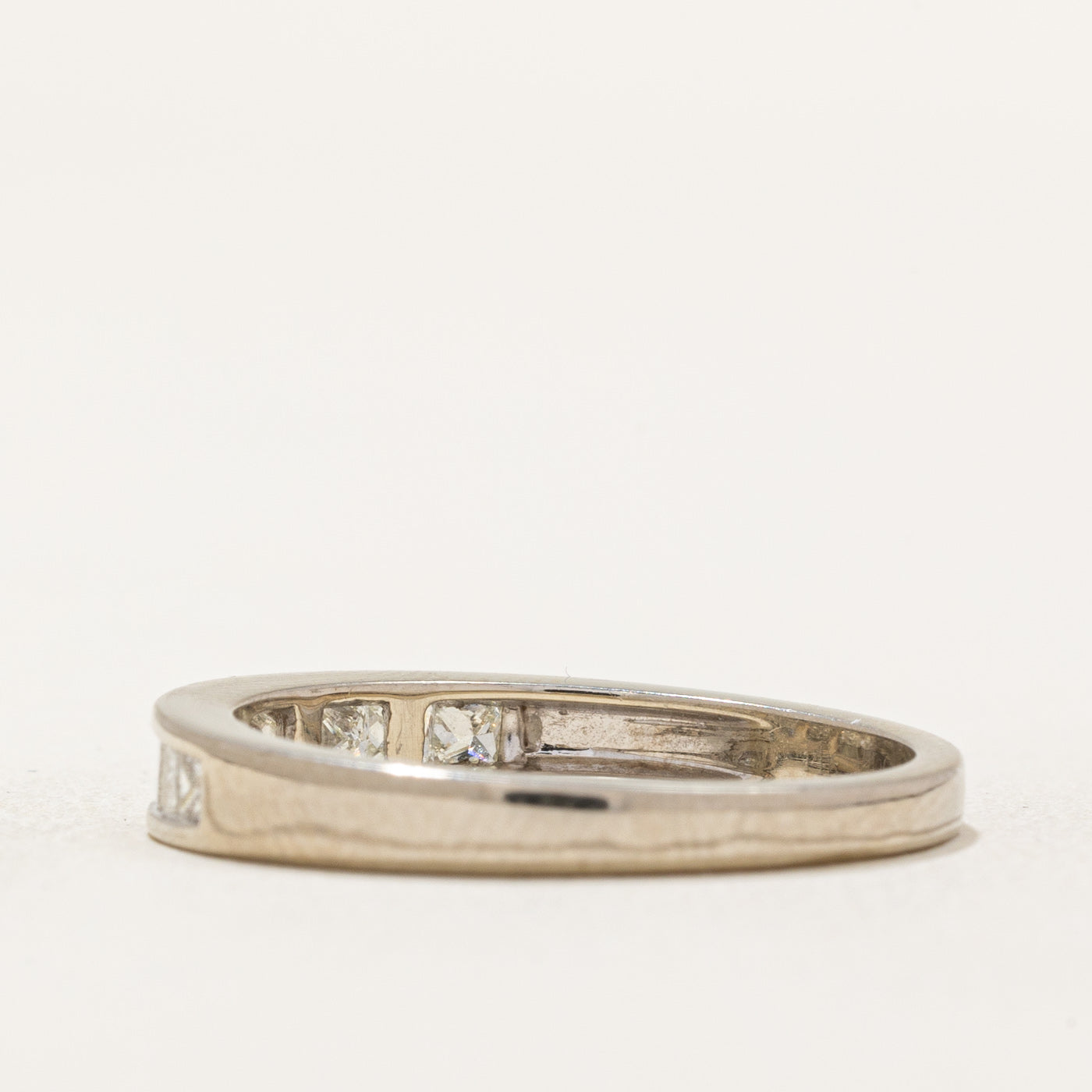 Princess Cut Semi Eternity Diamond Ring | 0.47ctw | SZ 7