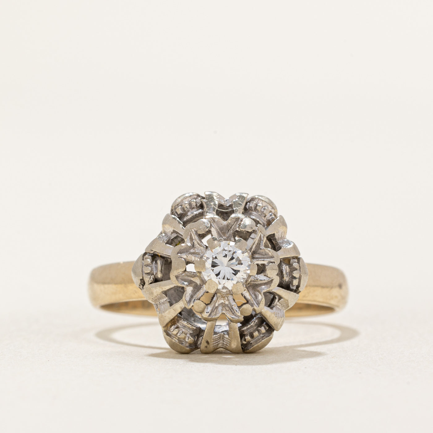 Diamond Open Dome Ring | 0.16ct | SZ 7.5