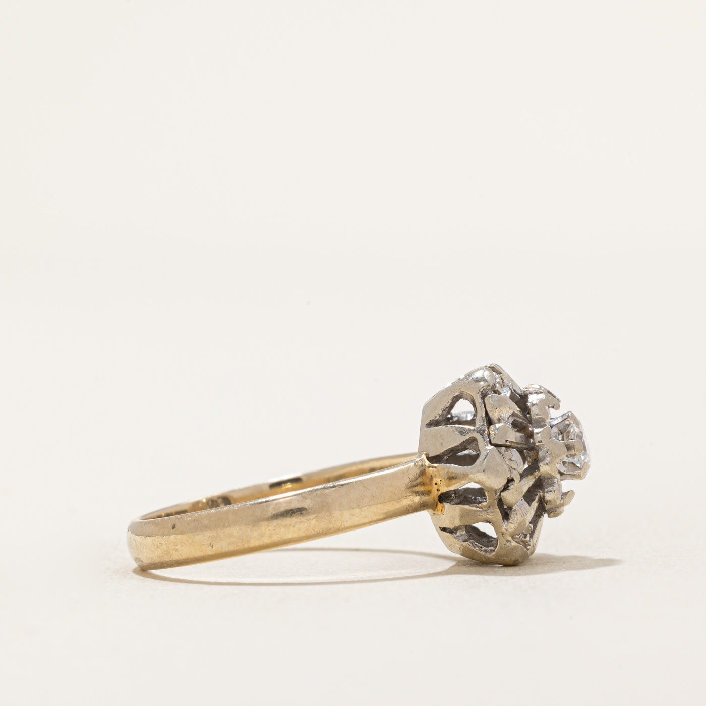 Diamond Open Dome Ring | 0.16ct | SZ 7.5