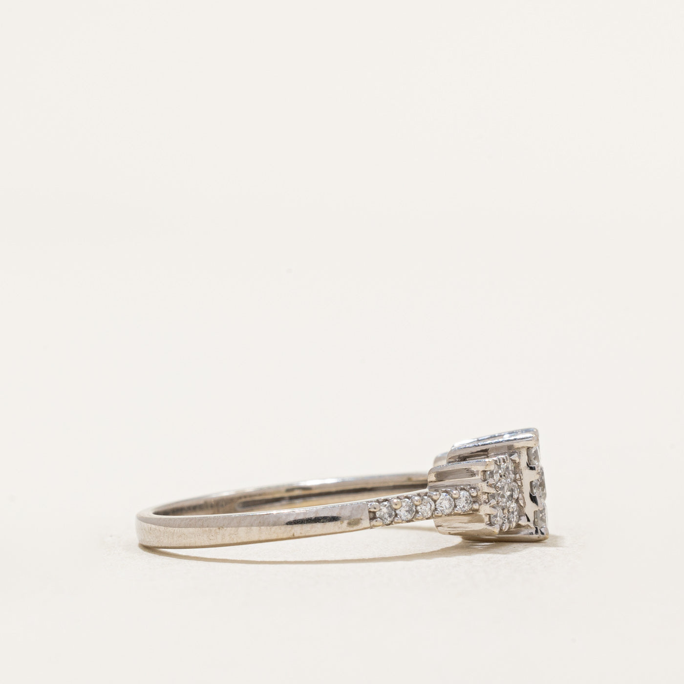 Diamond Cluster Ring | 0.45ctw | SZ 6