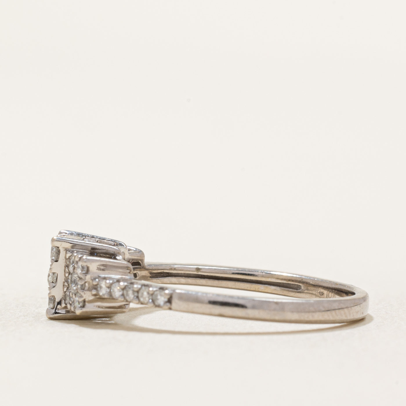 Diamond Cluster Ring | 0.45ctw | SZ 6