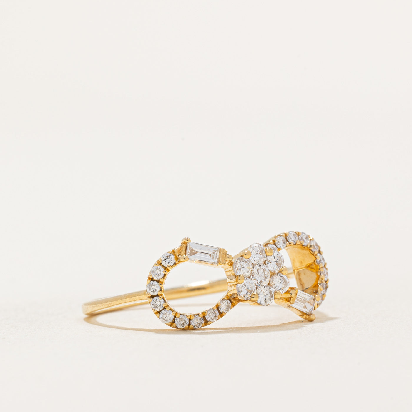 Diamond Bow Ring | 0.37ctw | SZ 7.25