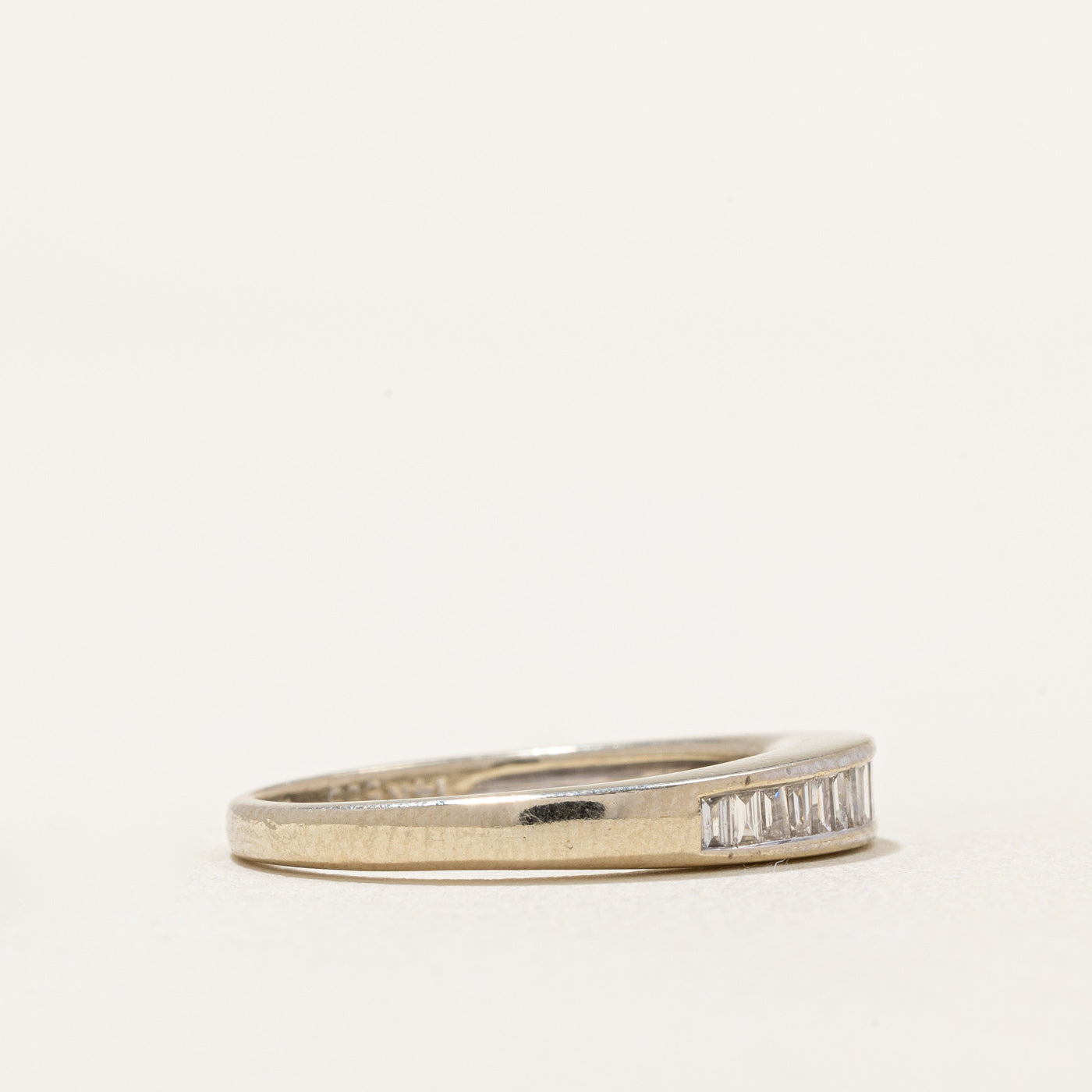 Baguette Cut & Channel Set Diamond Ring | 0.25ctw | SZ 6