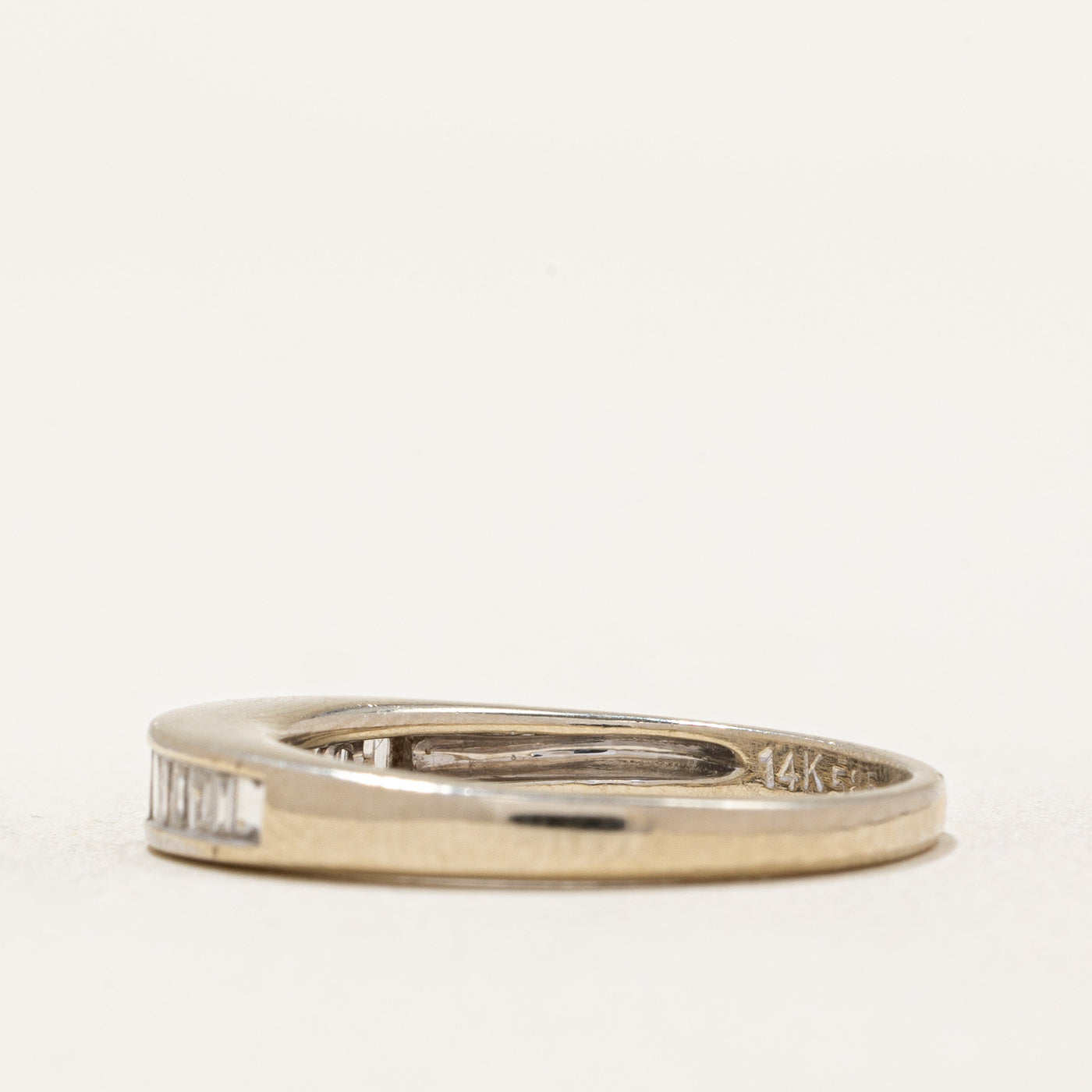 Baguette Cut & Channel Set Diamond Ring | 0.25ctw | SZ 6