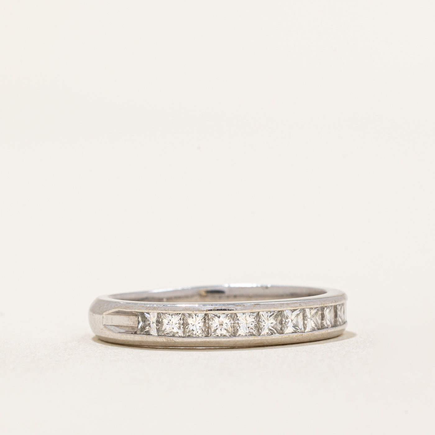 Princess Cut Semi Eternity Diamond Ring | 0.44ctw | SZ 6.25