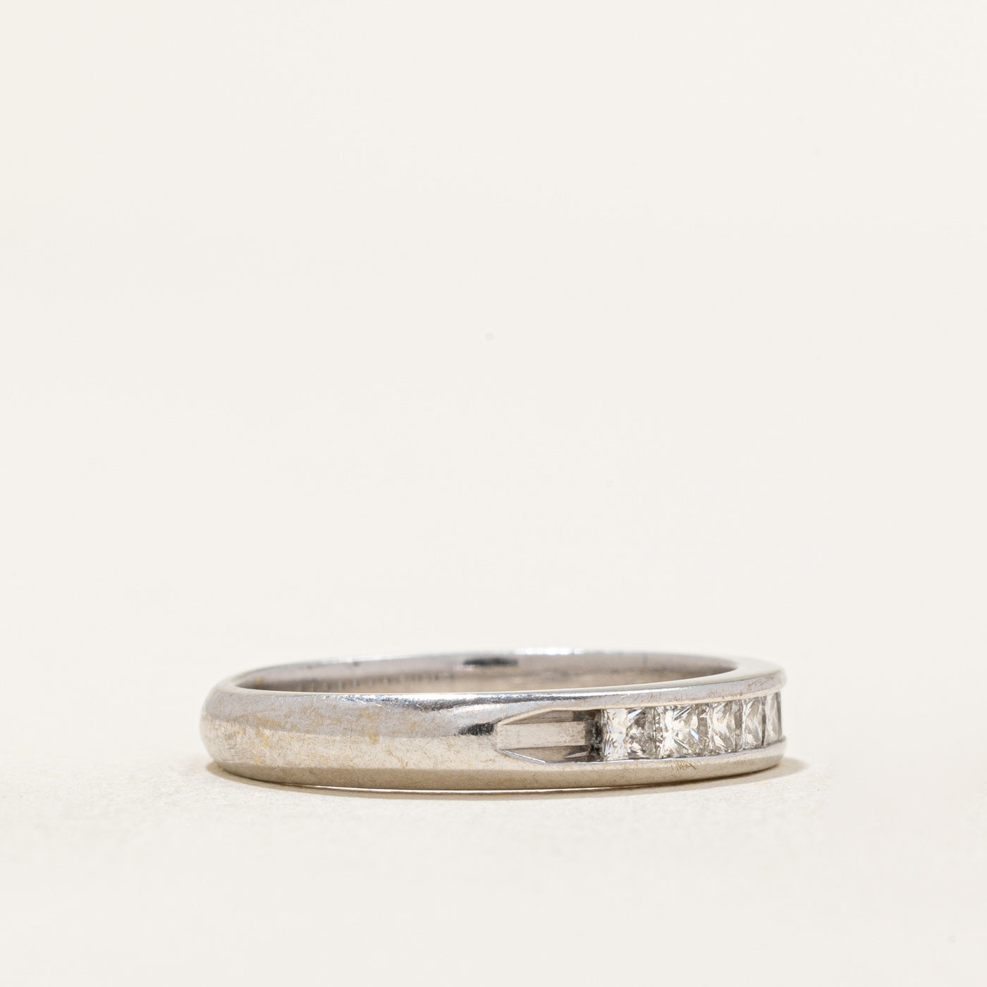 Princess Cut Semi Eternity Diamond Ring | 0.44ctw | SZ 6.25