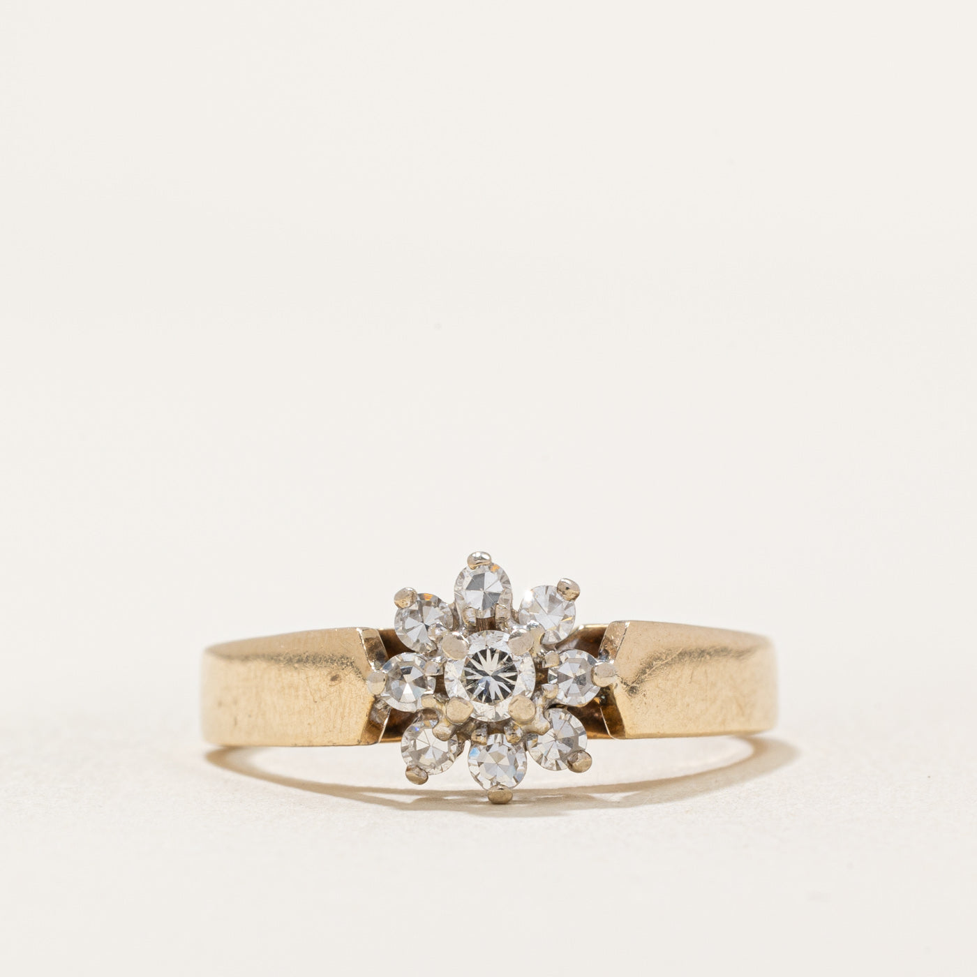 Diamond Cluster Ring | 0.38ctw | SZ 8.25
