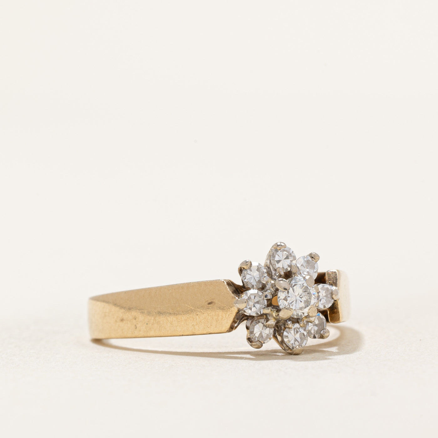 Diamond Cluster Ring | 0.38ctw | SZ 8.25
