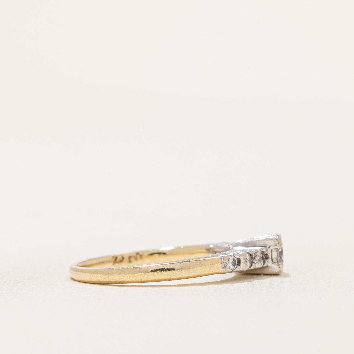 Diamond Engagement Ring | 0.35ctw | SZ 4.75