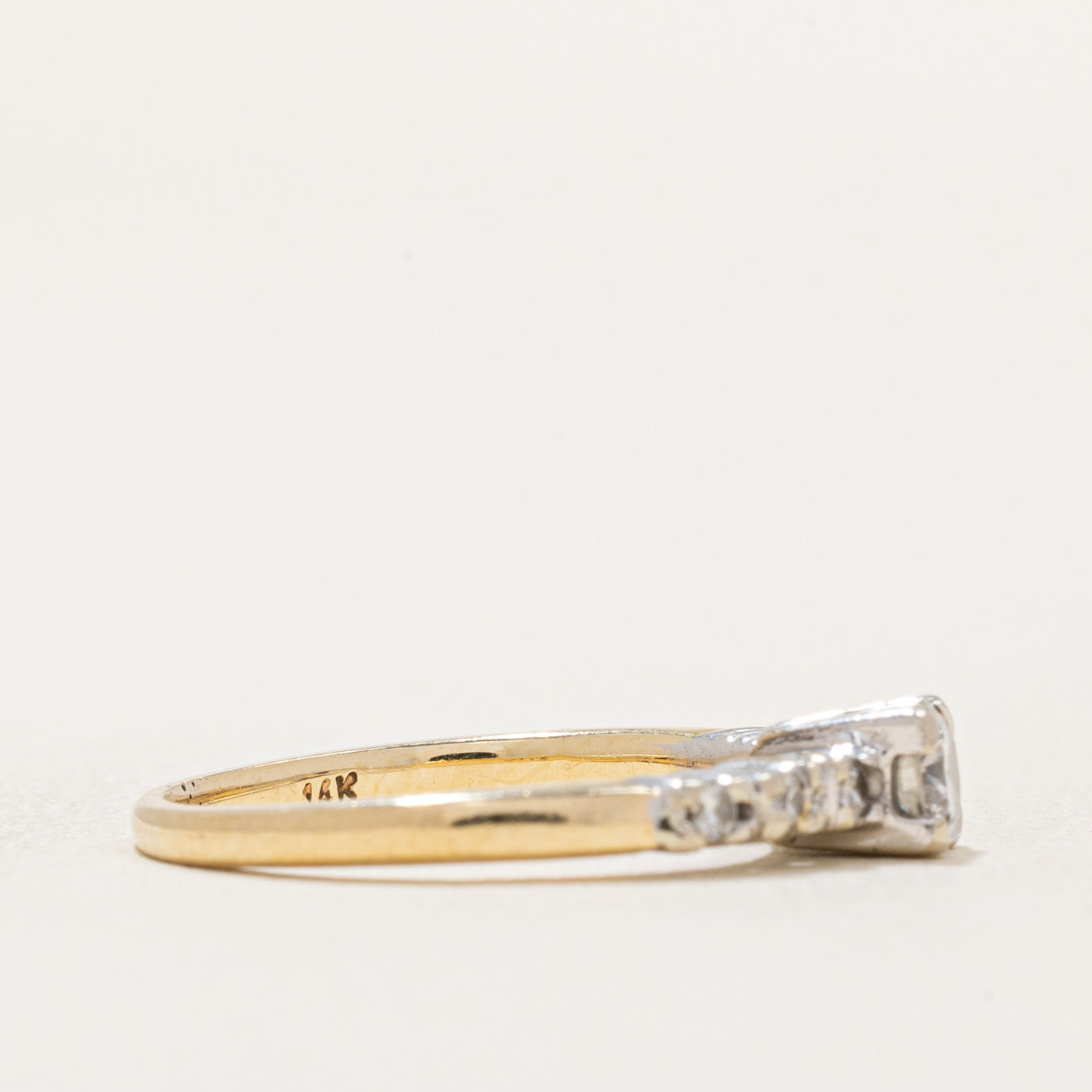 Diamond Engagement Ring | 0.35ctw | SZ 4.75