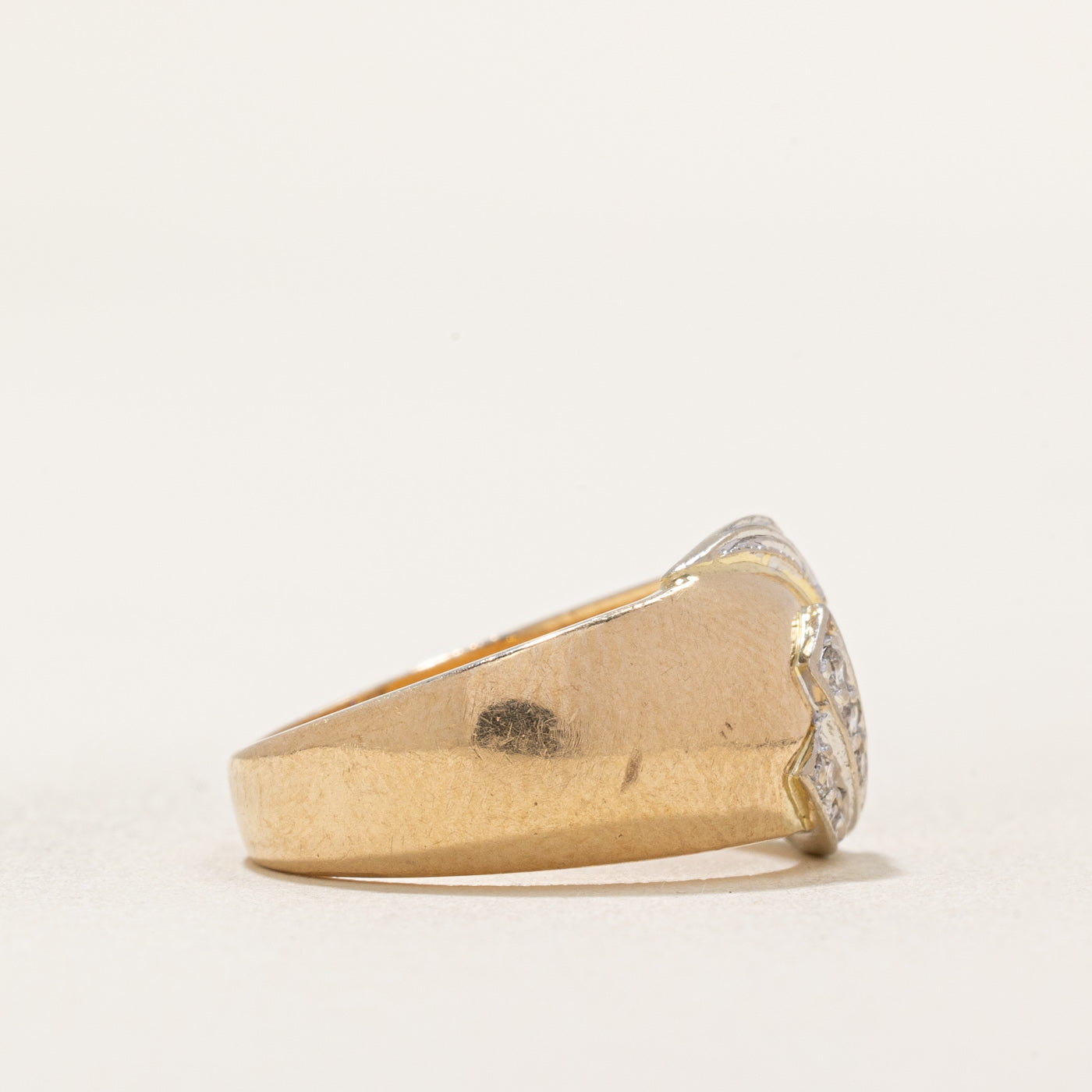 Diamond Bypass Design Ring | 0.12ctw | SZ 4.75