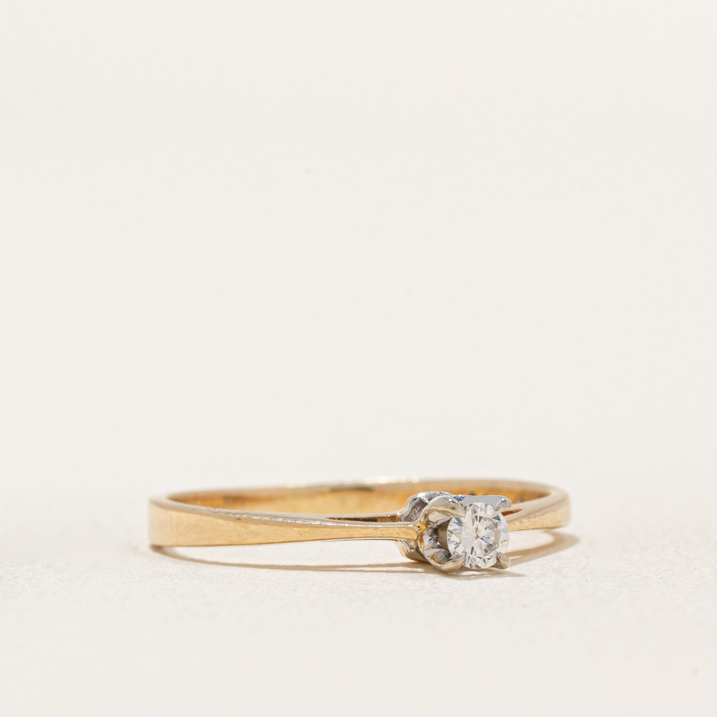 Solitaire Diamond Ring | 0.06ct | SZ 4.5