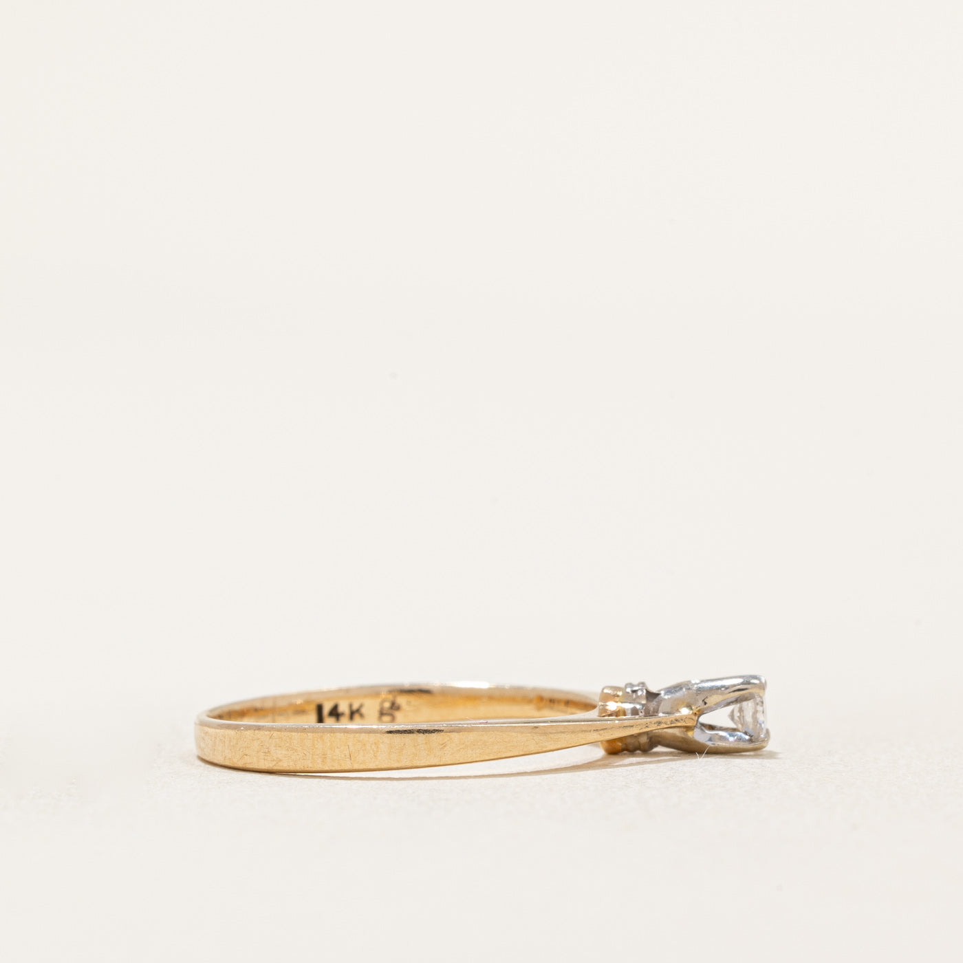 Solitaire Diamond Ring | 0.06ct | SZ 4.5