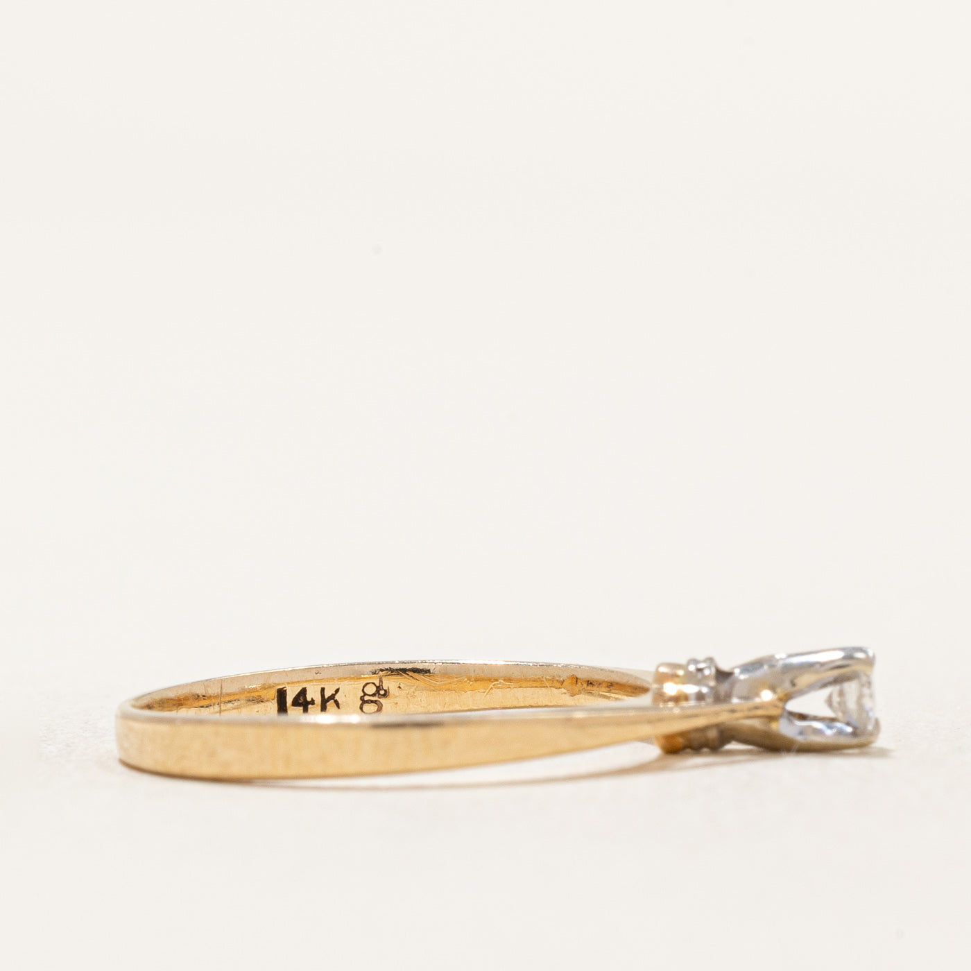 Solitaire Diamond Ring | 0.06ct | SZ 4.5
