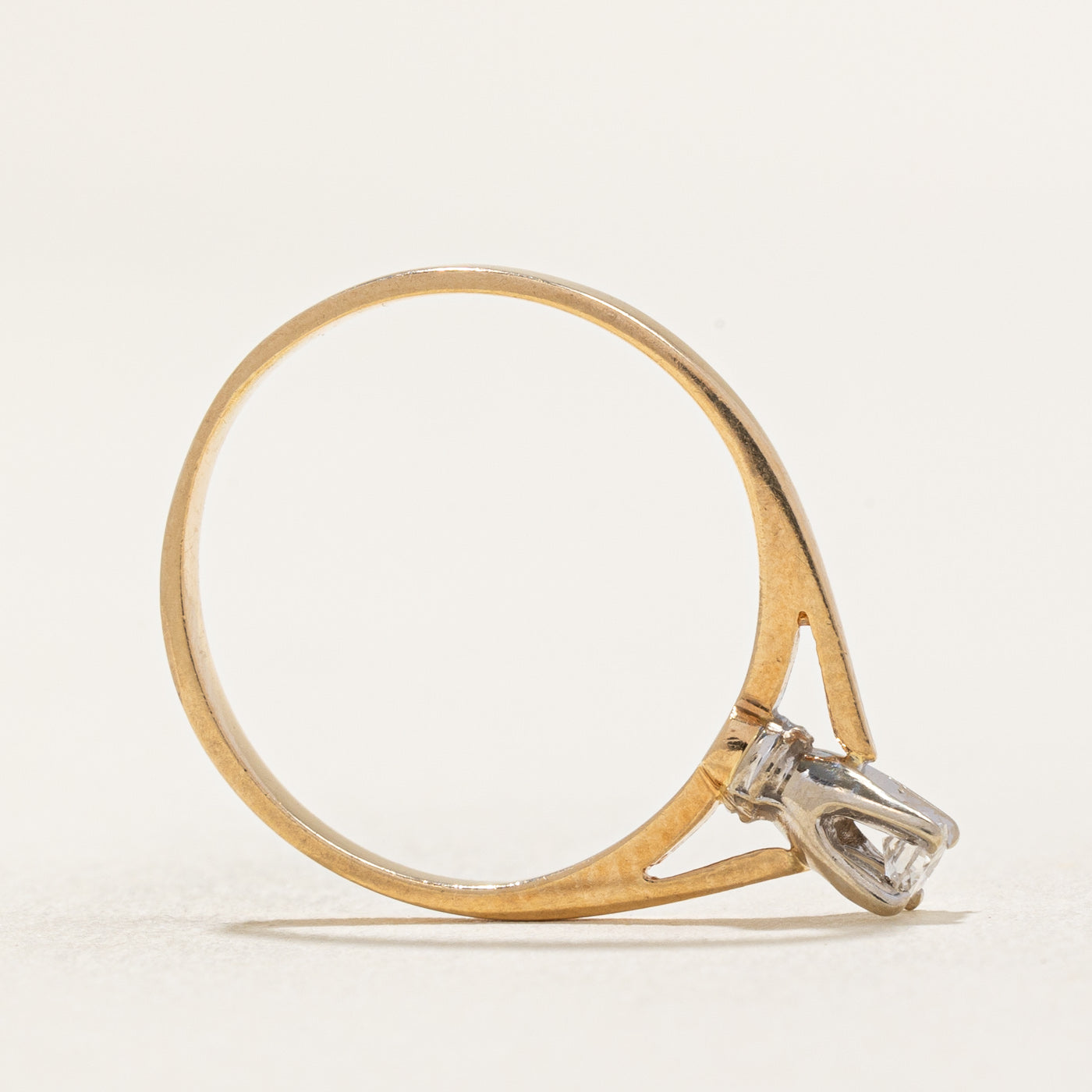 Solitaire Diamond Ring | 0.06ct | SZ 4.5