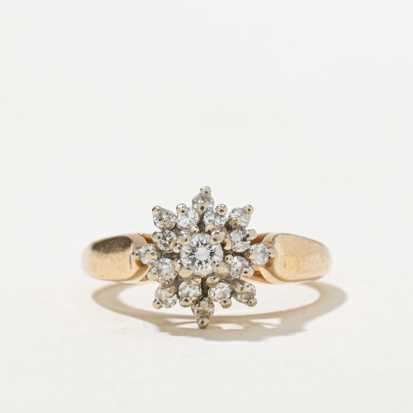Diamond Cluster Ring | 0.22ctw | SZ 2.25