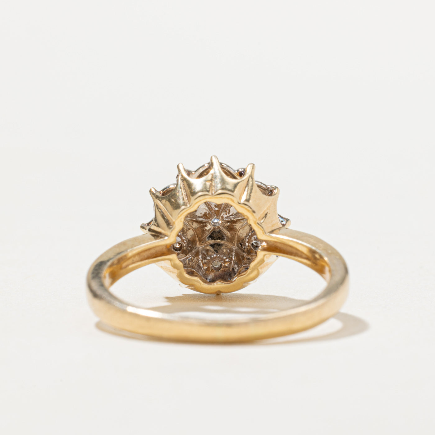 Diamond Cluster Cocktail Ring | 0.19ctw | SZ 7