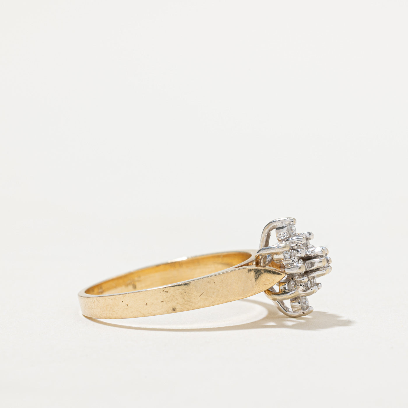 Diamond Cluster Ring | 0.20ctw | SZ 6.75