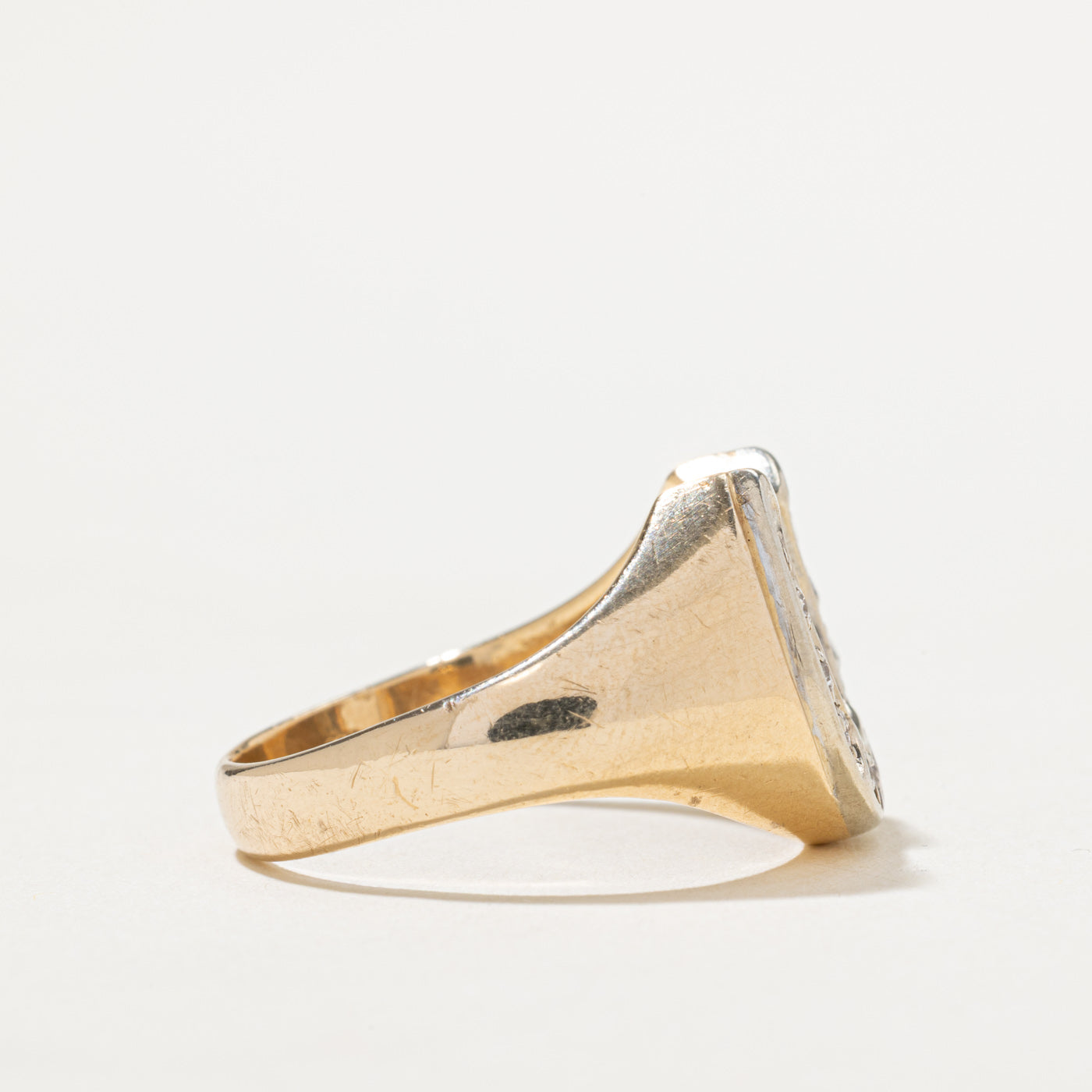 Diamond Horseshoe Ring | 0.26ctw | SZ 8.5