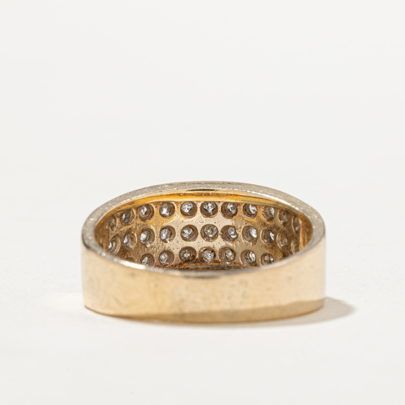 Diamond Grid Band | 0.43ctw | SZ 8.5