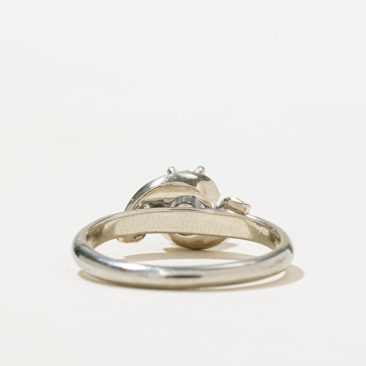 High Set Diamond Engagement Ring | 0.28ctw | SZ 4.5
