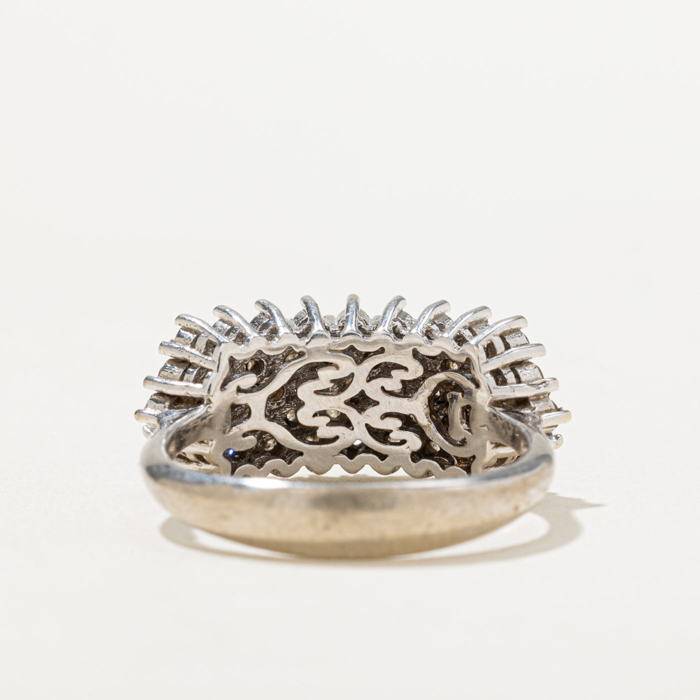 Multi Row Diamond Cluster Ring | 0.70ctw | SZ 7.25