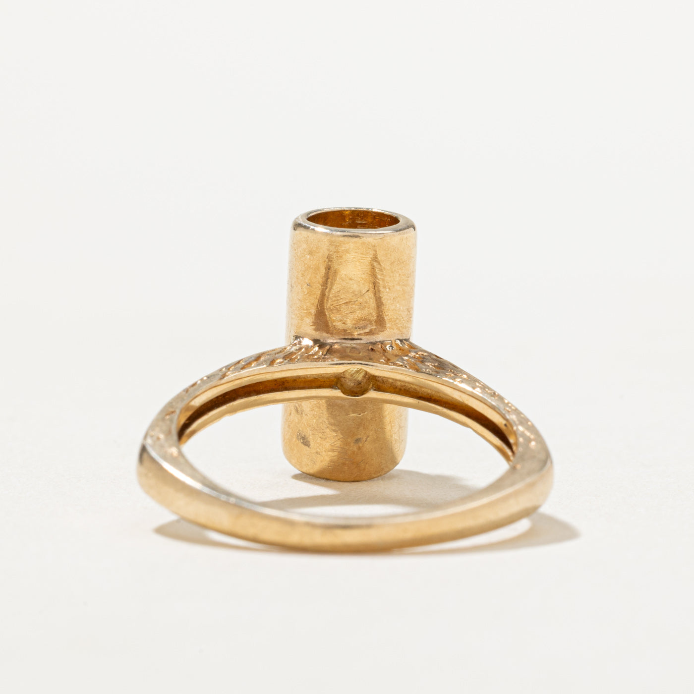 Diamond Tube Design Ring | 0.17ct | SZ 6.5