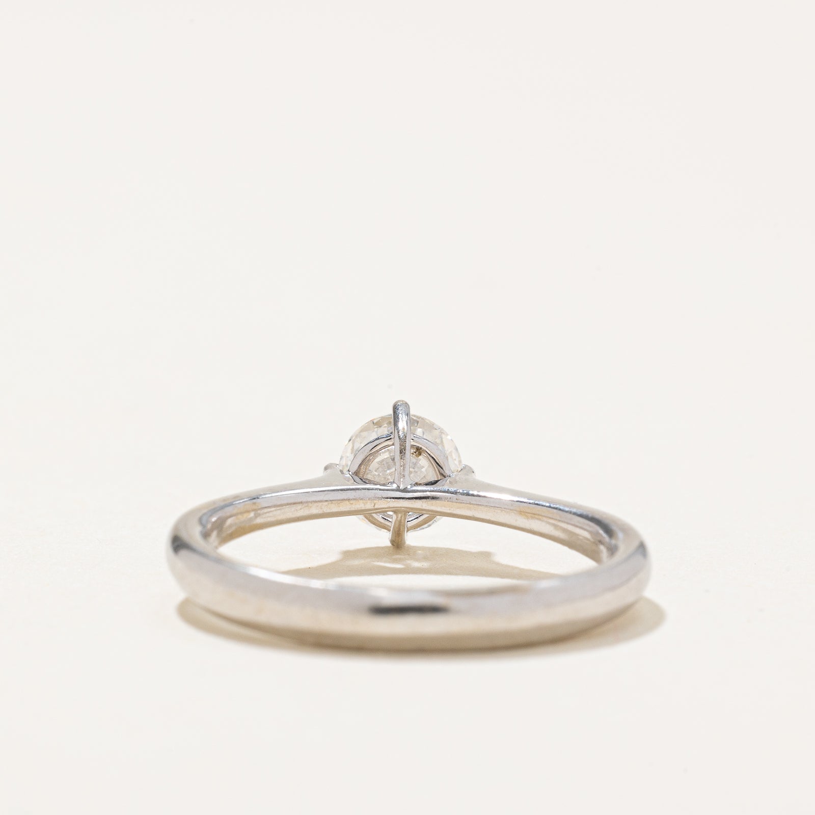 GIA Certified Solitaire Diamond Engagement Ring | 0.53ct | SZ 4.25