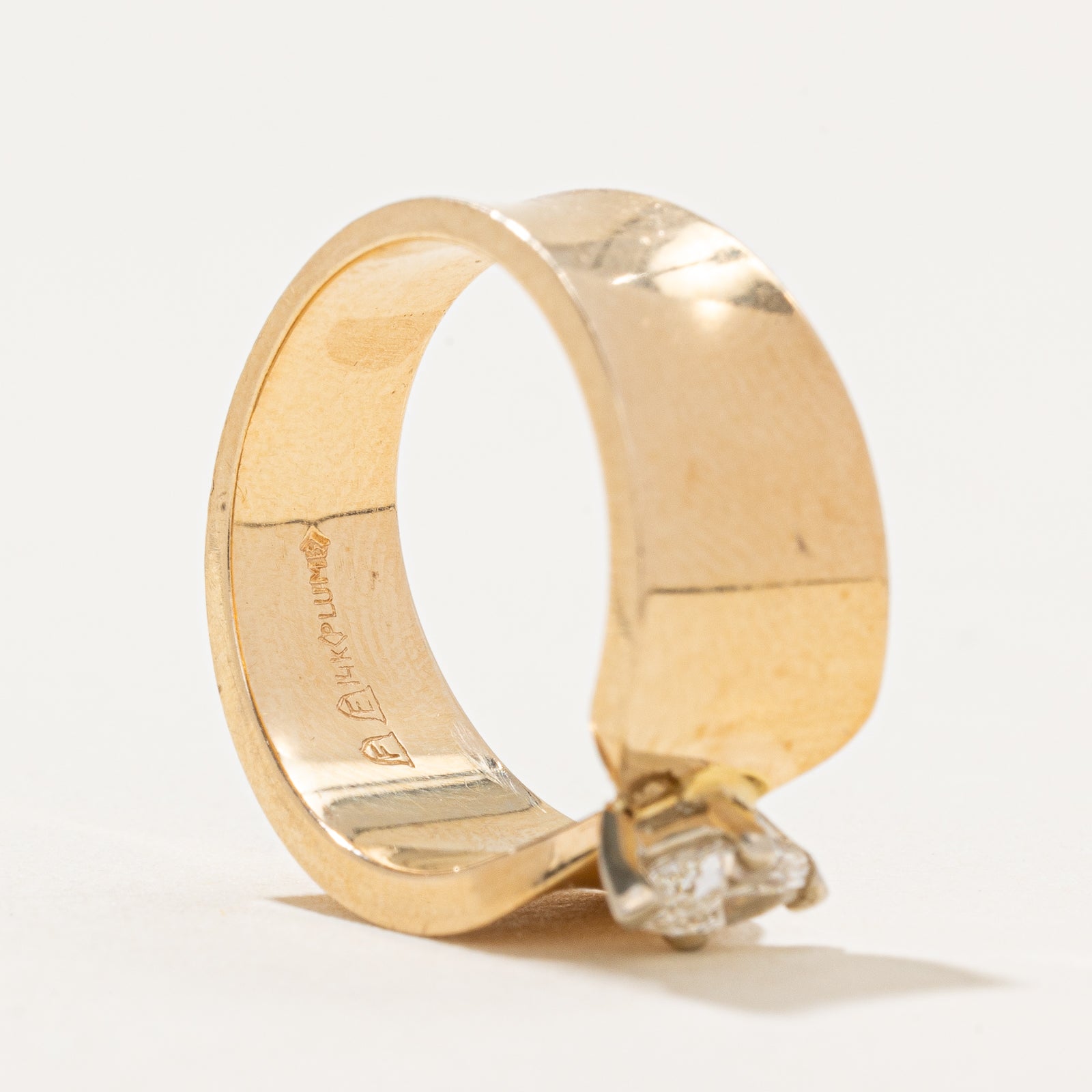 Marquise Cut Diamond Reverse Tapered Ring | 0.35ct | SZ 6