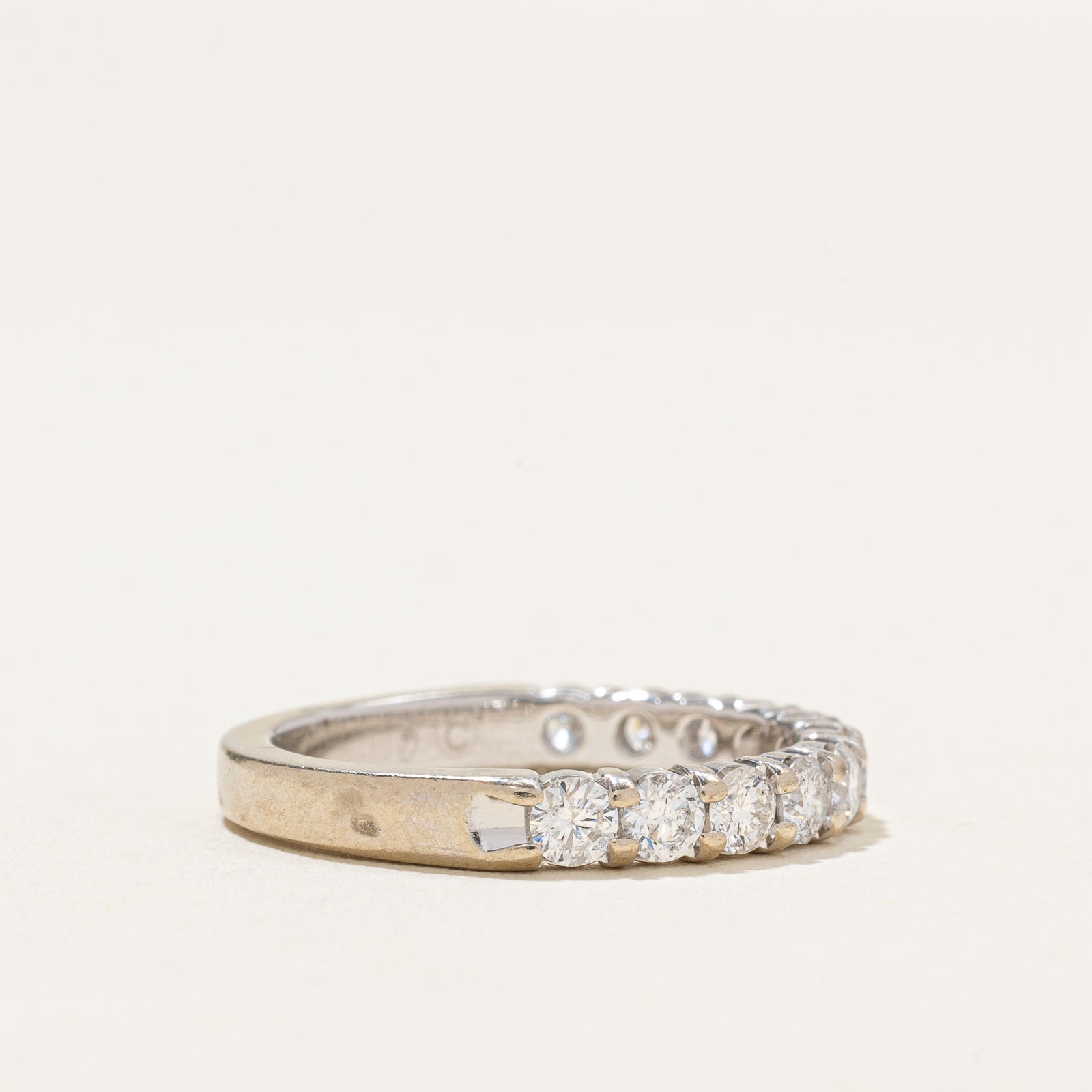Semi Eternity Diamond Band | 0.96ctw | SZ 7