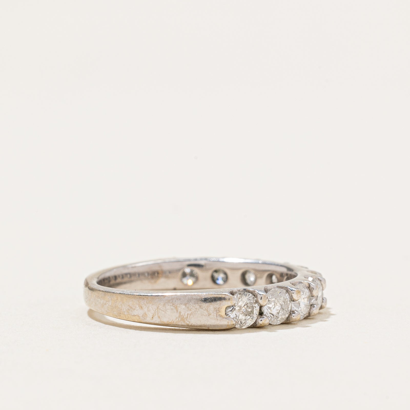Semi Eternity Diamond Band | 0.90ctw | SZ 5.25