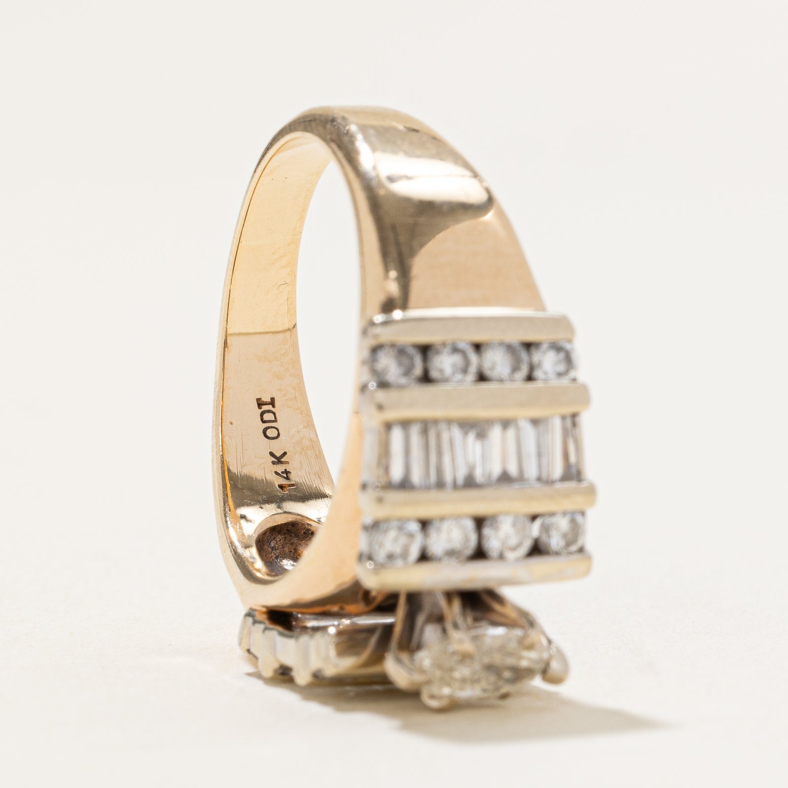 Marquise Cut Diamond Accented Engagement Ring | 1.47ctw | SZ 6.75