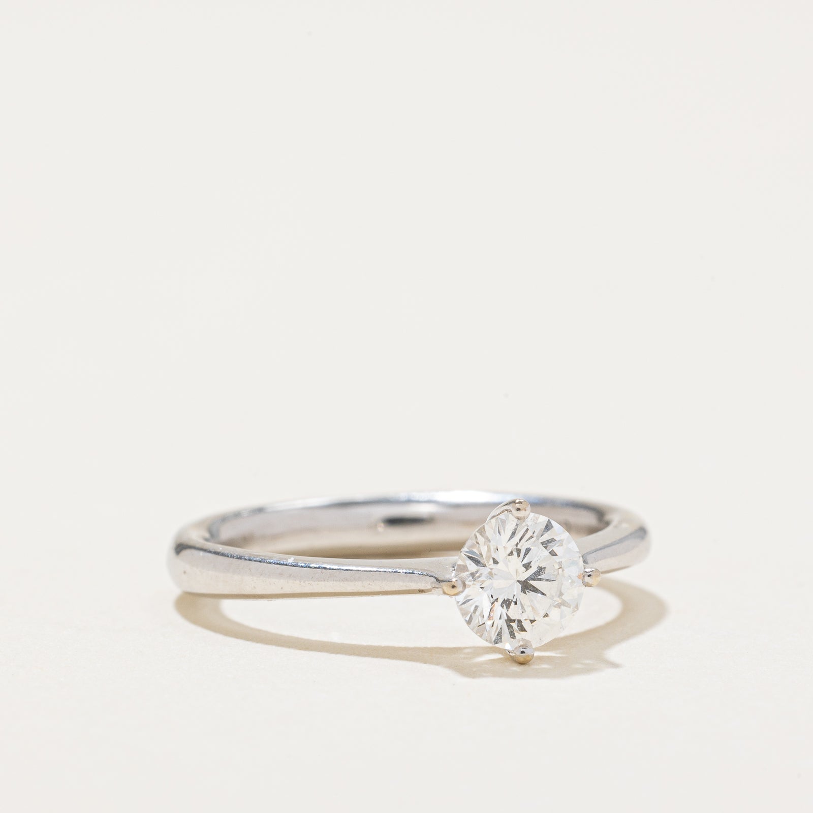 GIA Certified Solitaire Diamond Engagement Ring | 0.53ct | SZ 4.25