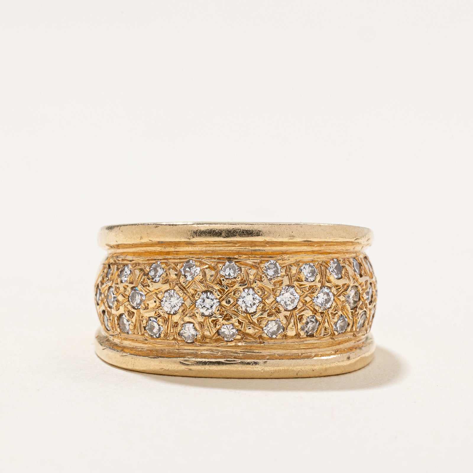 Multi Row Diamond Ring | 0.50ctw | SZ 8