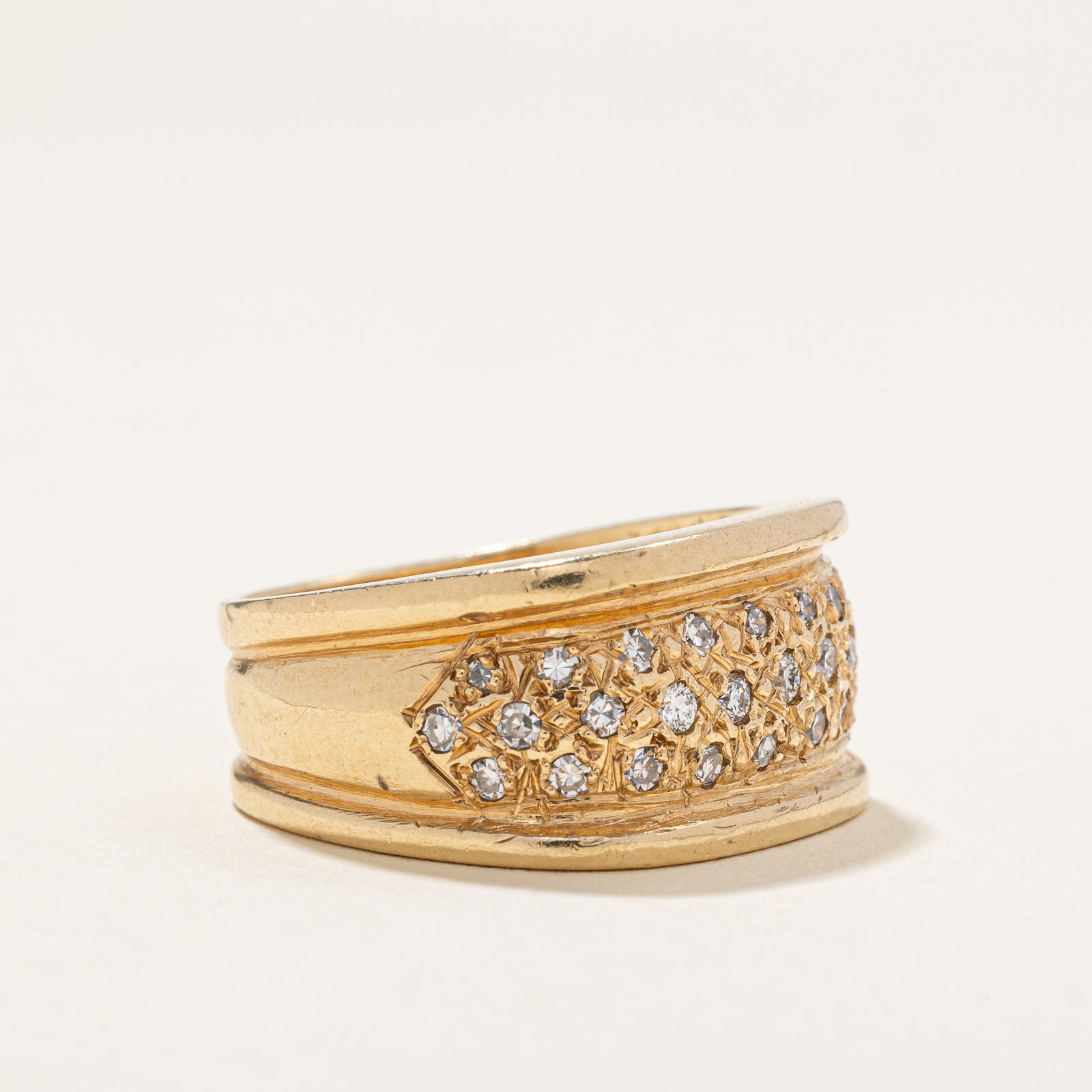 Multi Row Diamond Ring | 0.50ctw | SZ 8