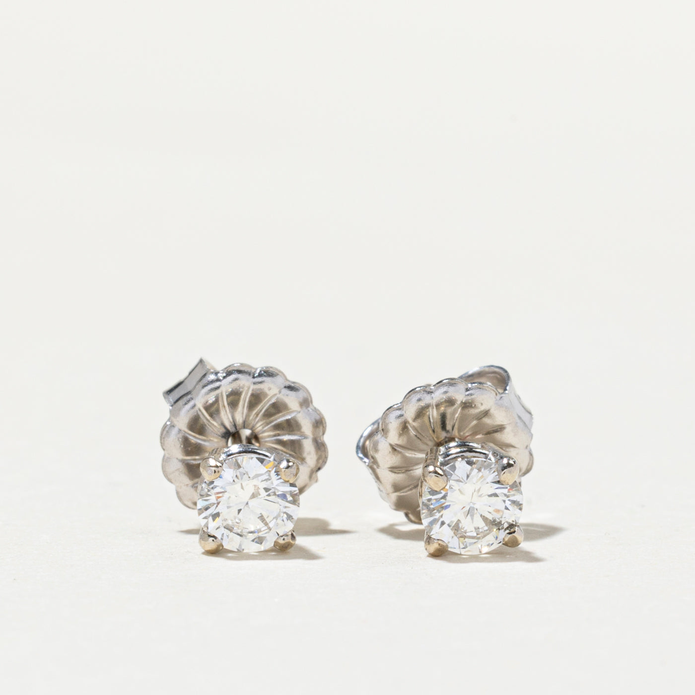 14K Diamond Stud Earrings | 0.58ctw