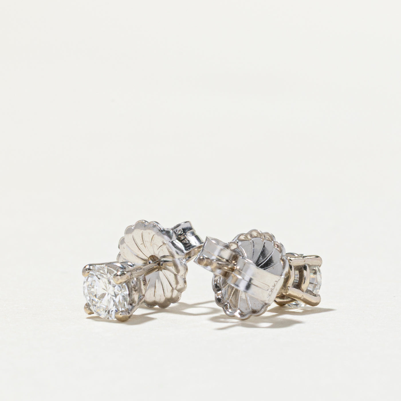 14K Diamond Stud Earrings | 0.58ctw