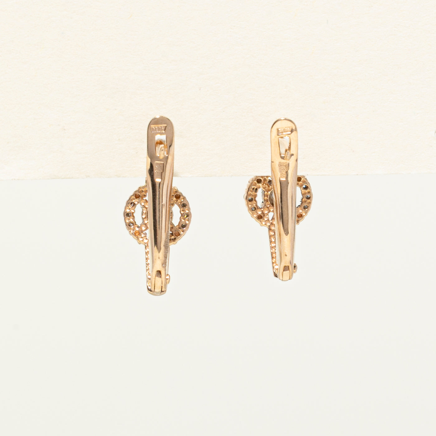 Diamond Halo Stud Earrings | 0.12ctw